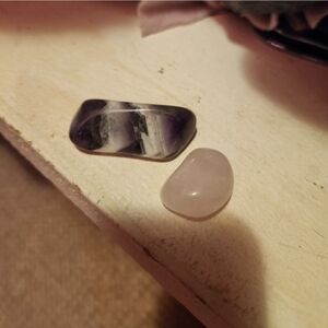 Rose Quartz & Chevron Amethyst